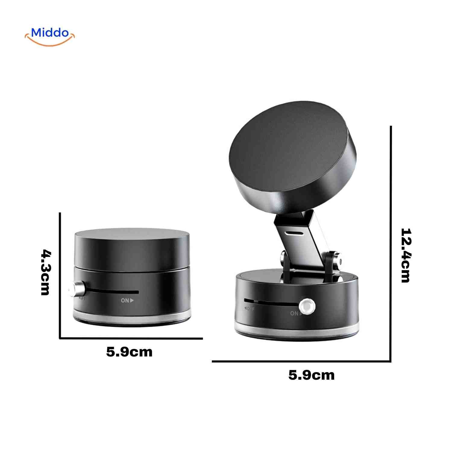 Magnetix™ Phone Houder | 360° Draaibaar met extra Sterke Grip