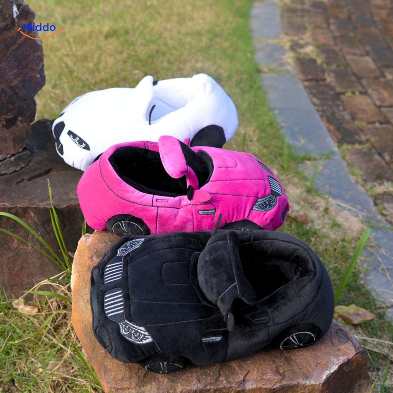 RaceGlide™ Pantoffels | Racegevoel, Zacht Comfort & Gezellig Thuis!