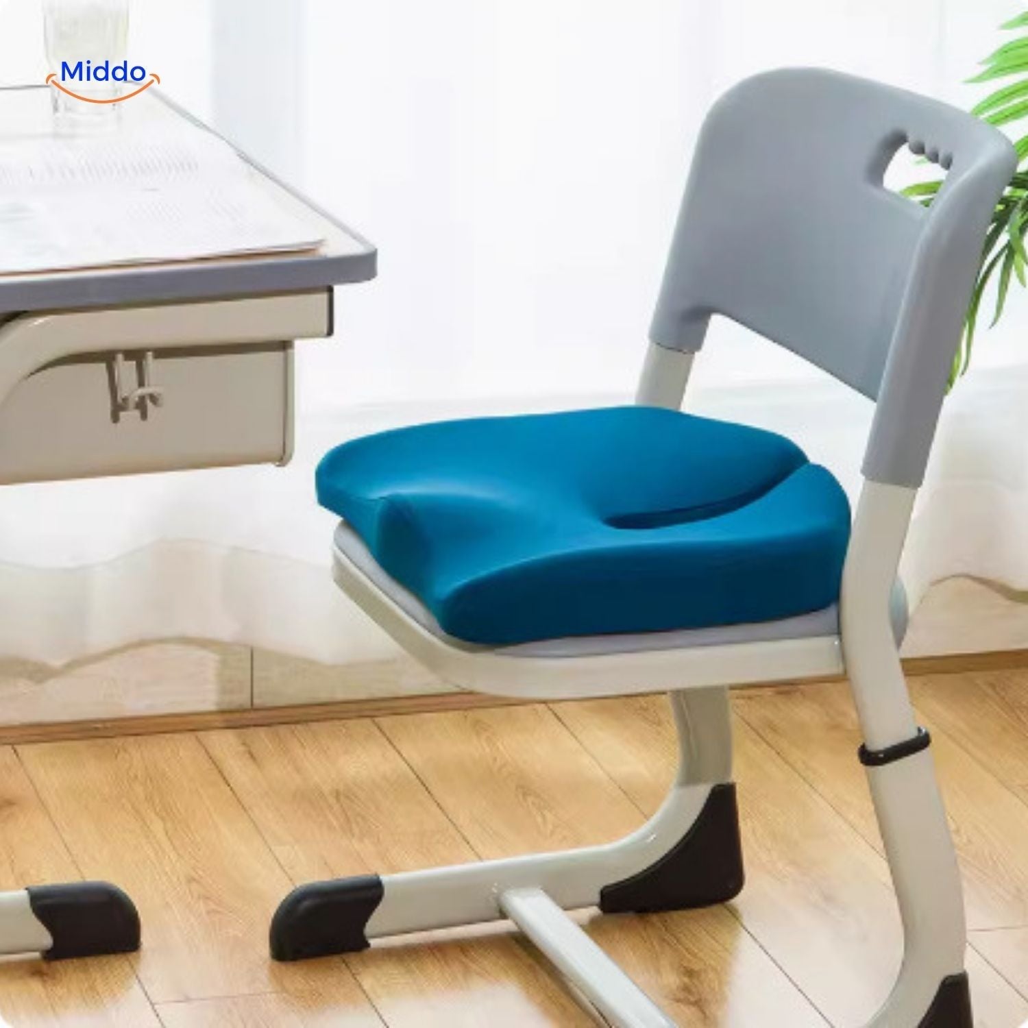 RelaxButt™ Zitkussen | Ademend Traagschuim Kussen voor Comfort