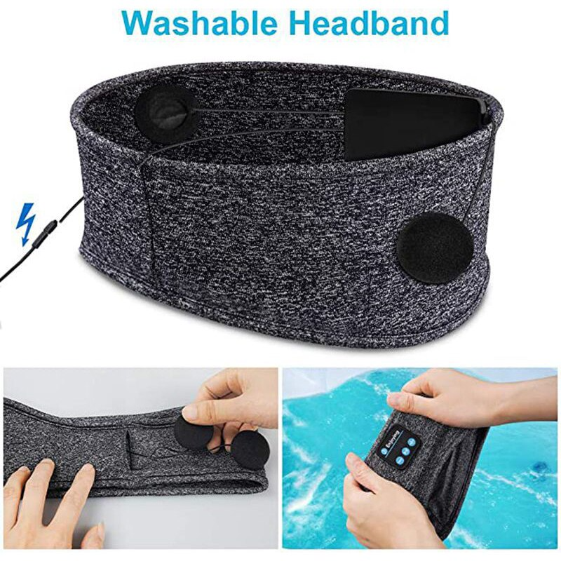 SleepBand™ | Bluetooth Slaapmasker voor Ultieme Nachtrust