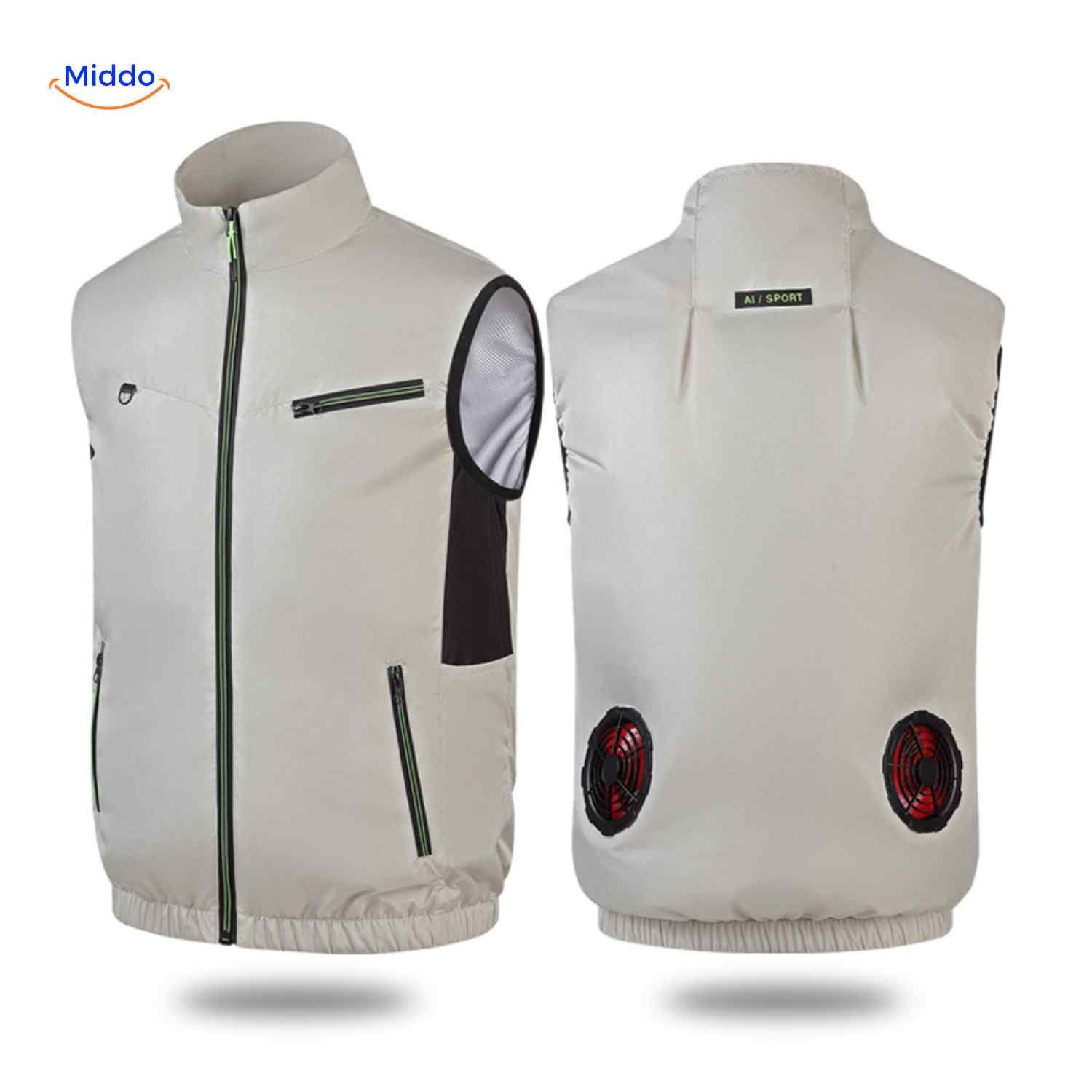 Cooltop™ Werkvest | Ventilatie, Hittebescherming & Mouwloos Comfort