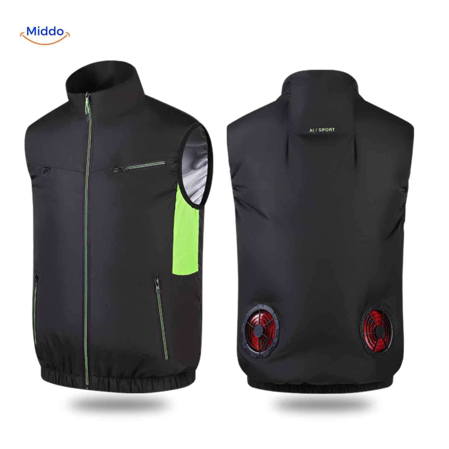 Cooltop™ Werkvest | Ventilatie, Hittebescherming & Mouwloos Comfort