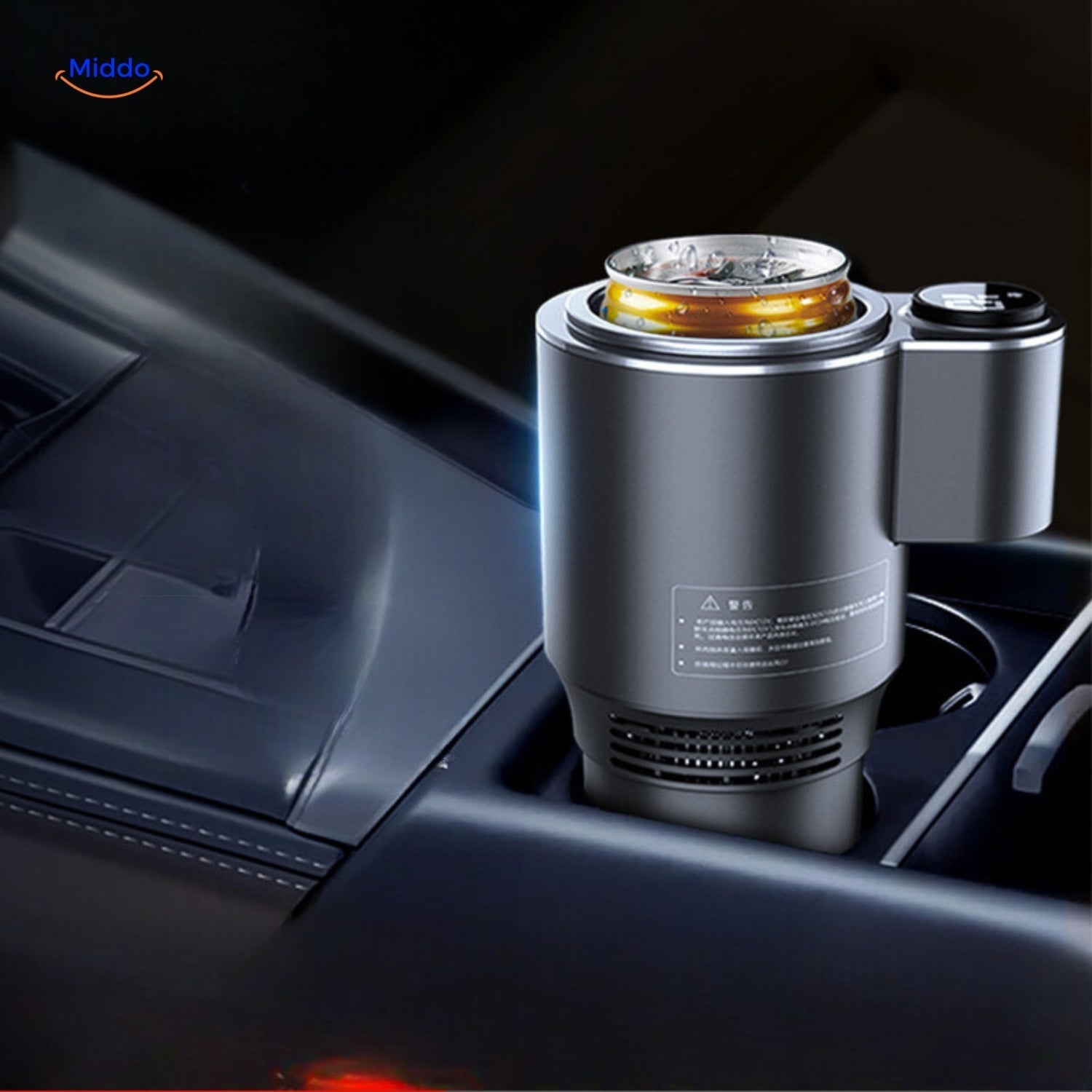 ThermaGrip™ Dual-Temperature Autobekerhouder | Houd Dranken Warm of Koel Onderweg!