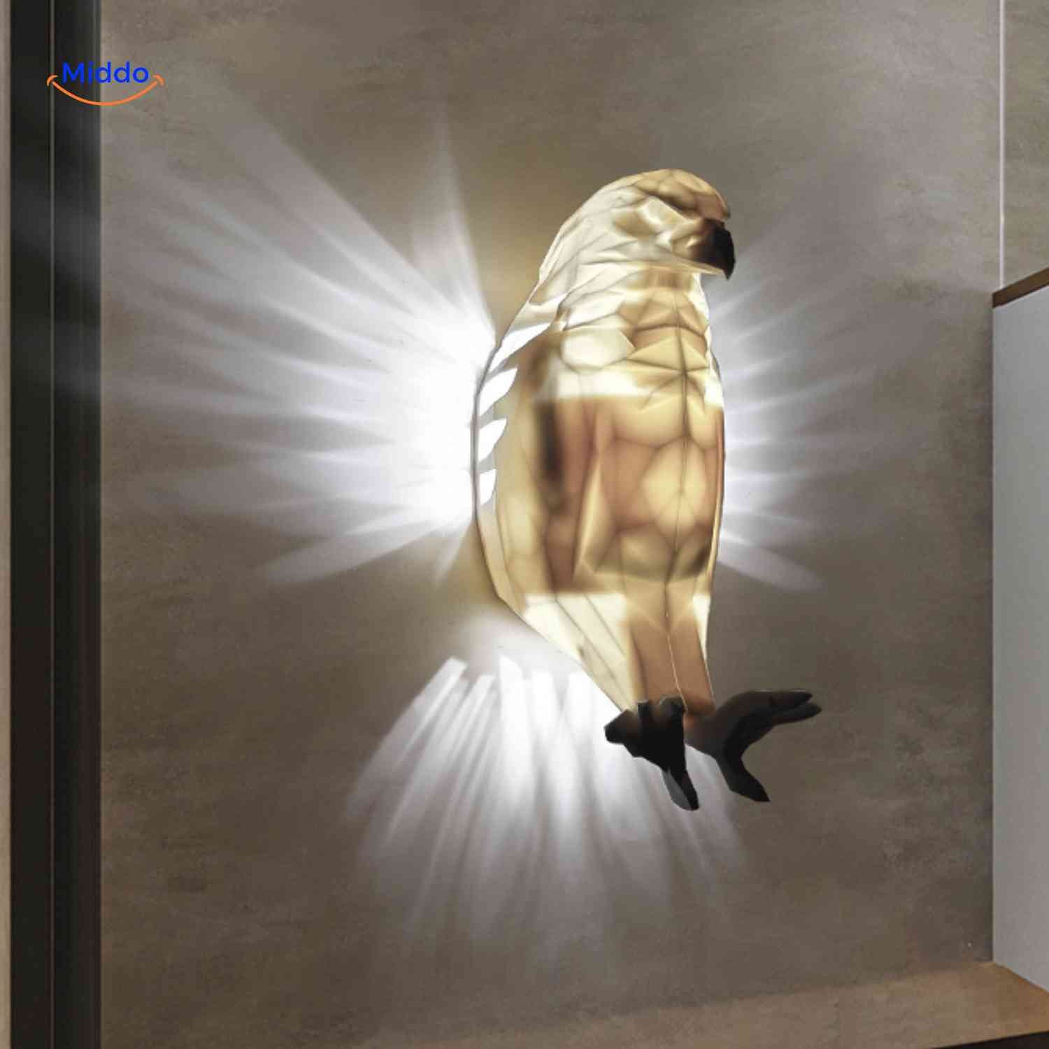 EagleGlow™ Wandlamp | Lichtrend Projectie, Dimbaar & Uniek Design