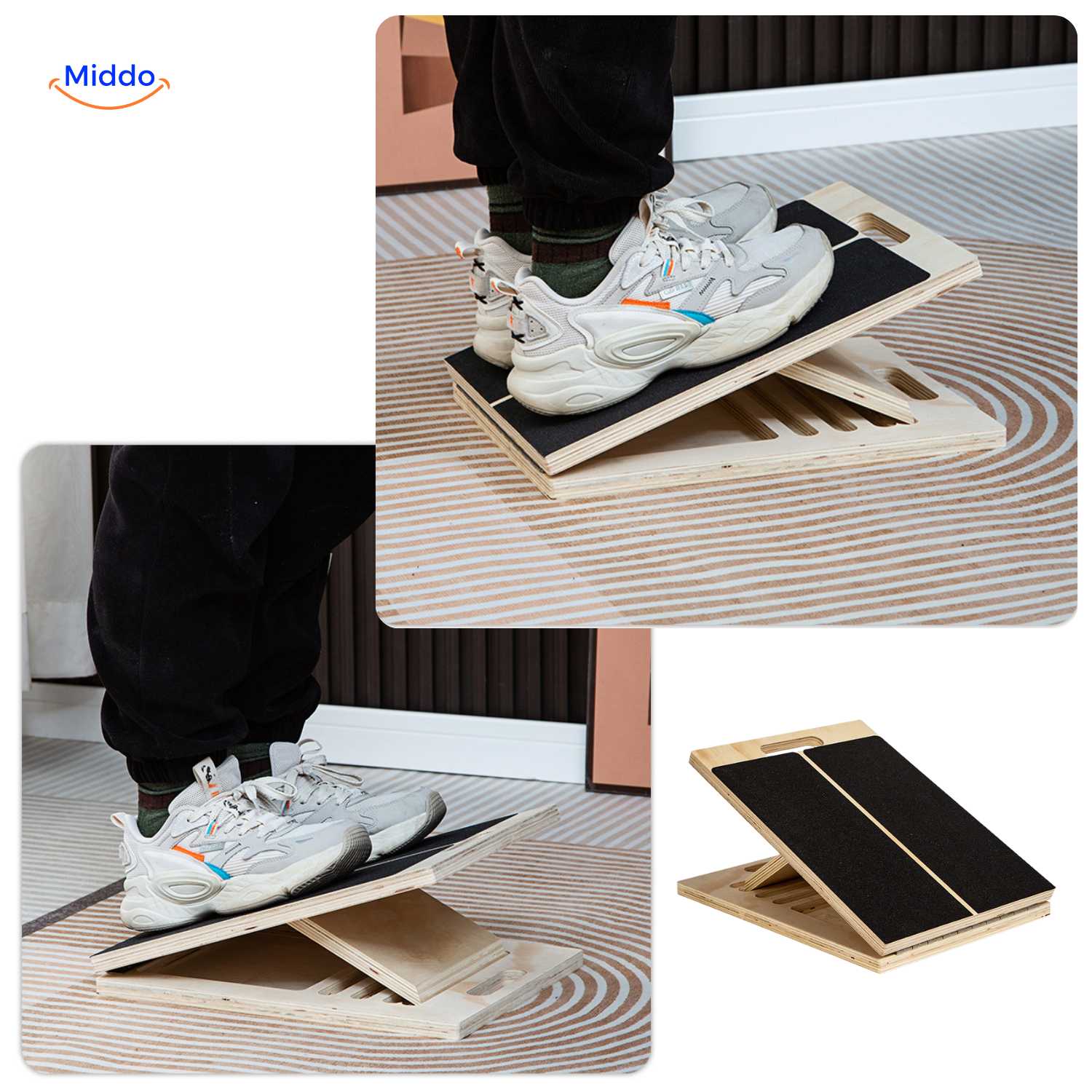 Flexiplank™ Stretchbord | Verstelbaar, Antislip & Spierverlichting