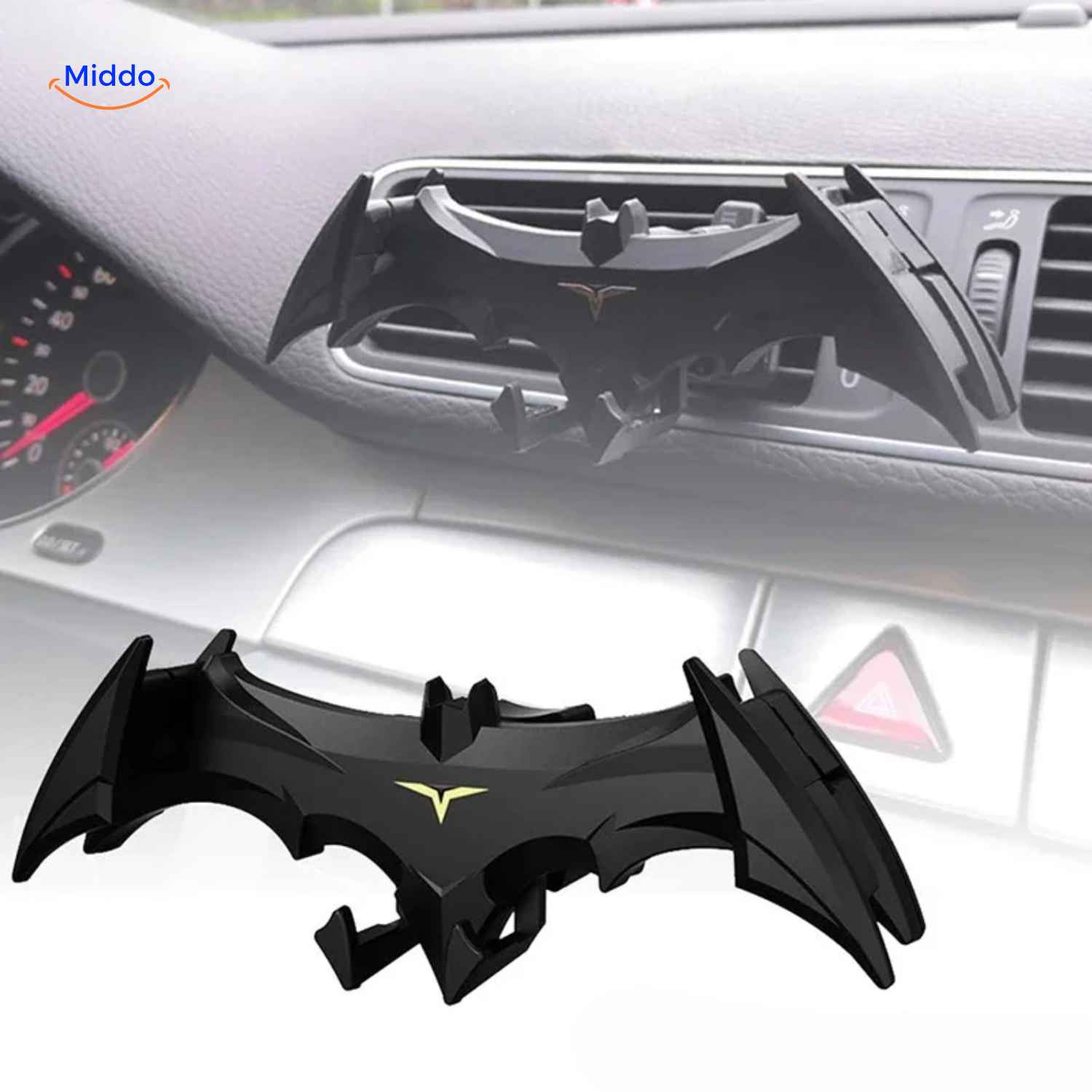 GripBat™ Houder | Auto, Magnetisch, Draaibaar & Valbestendig!