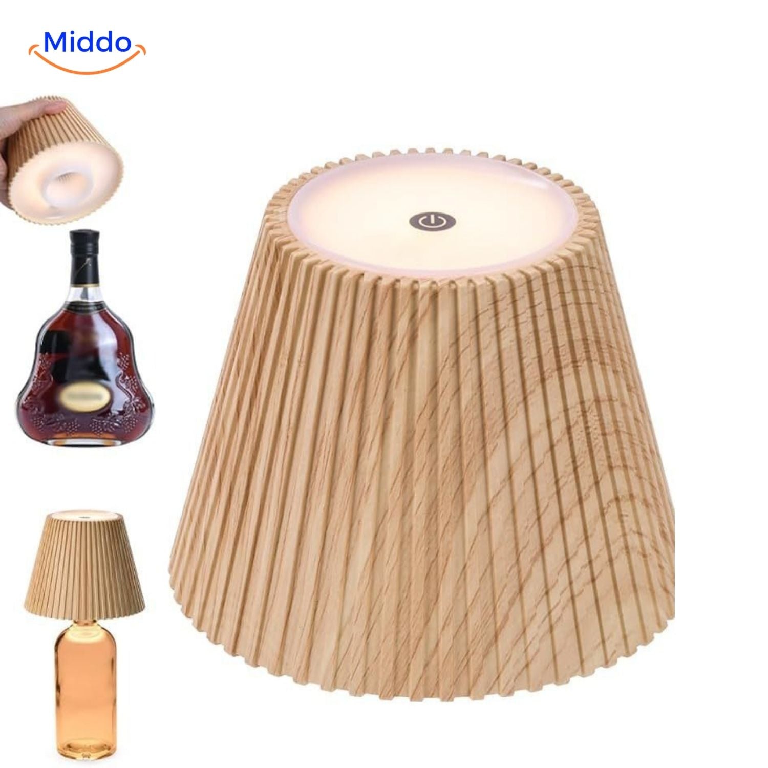 LumaVino™ Wijnlamp – Maak van Elke Fles een Betoverende Lichtbron!