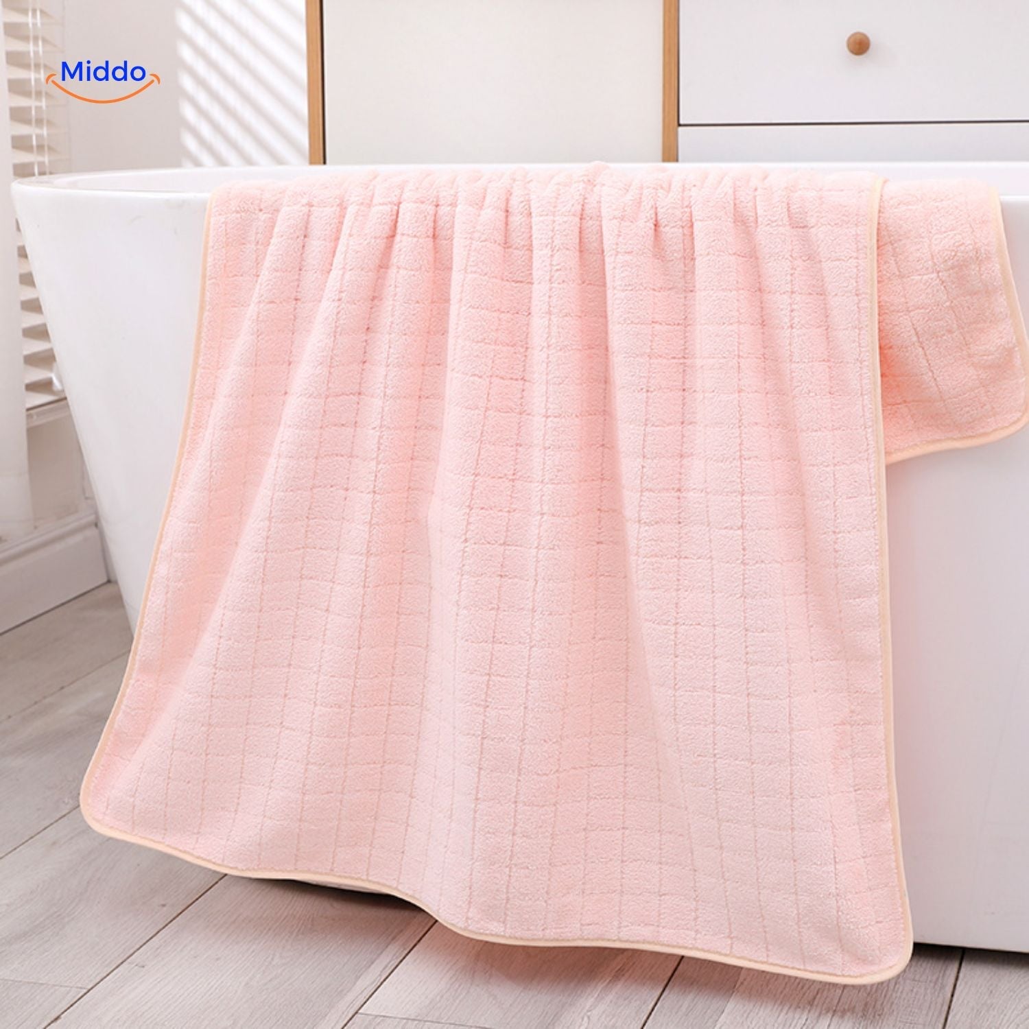 PineappleGrid™ Badhanddoek | Snel Droog, Absorberend, Perfect Cadeau!