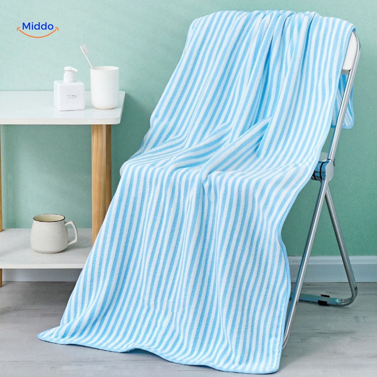 PineappleGrid™ Badhanddoek | Snel Droog, Absorberend, Perfect Cadeau!