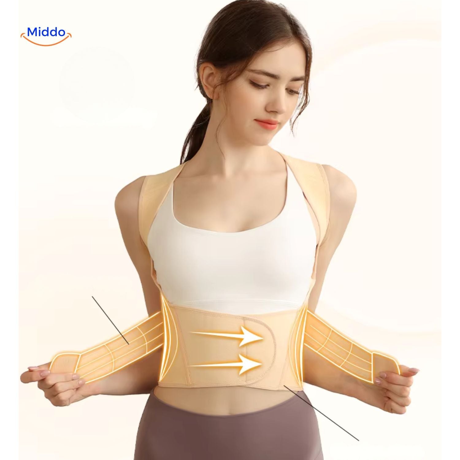 Postura™ Rugondersteuning 2.0 – Voor een Rechtere Houding & Comfortabele Rugsteun