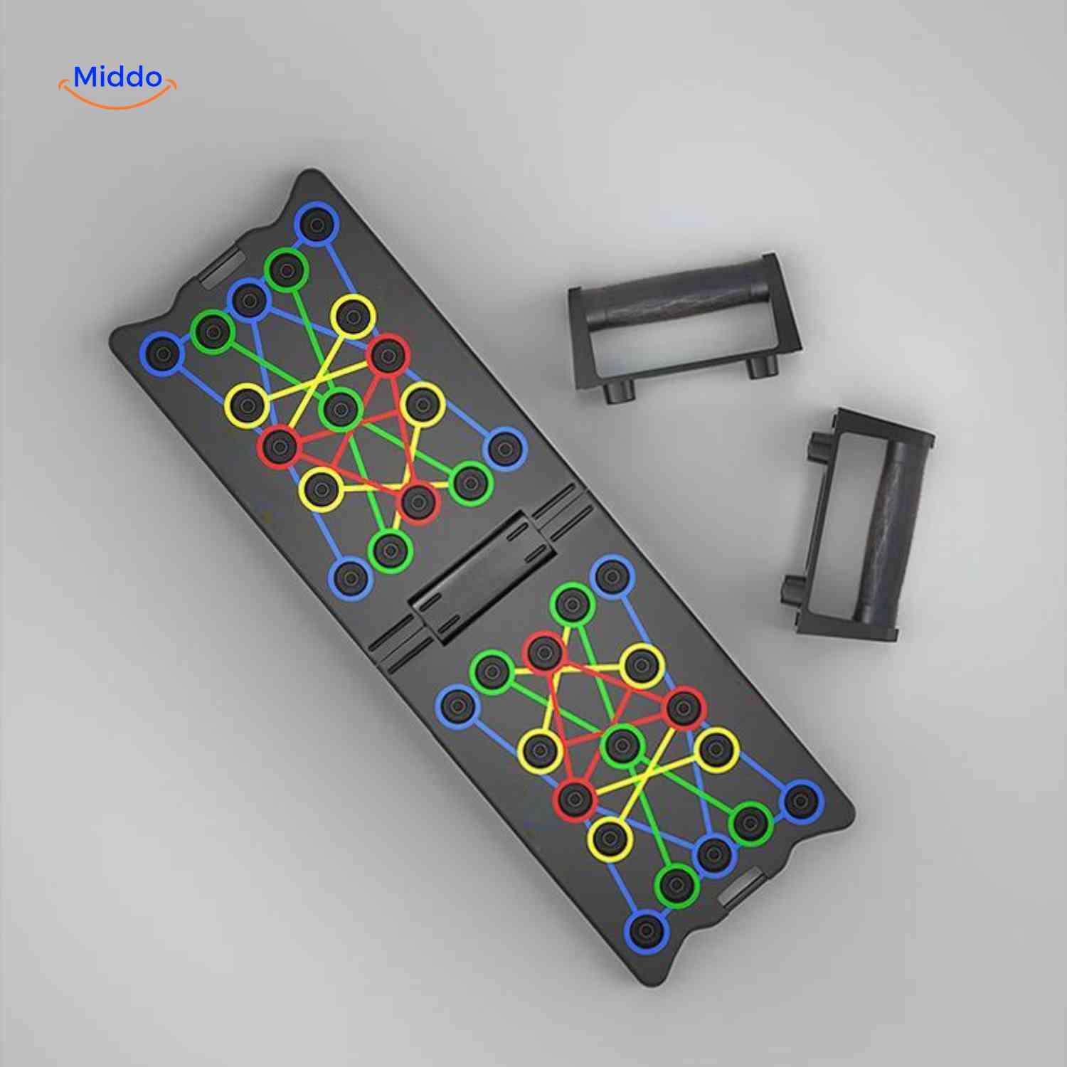 PowerFit™ Push-Up Board | Multifunctioneel, Spierversterkend en Compact
