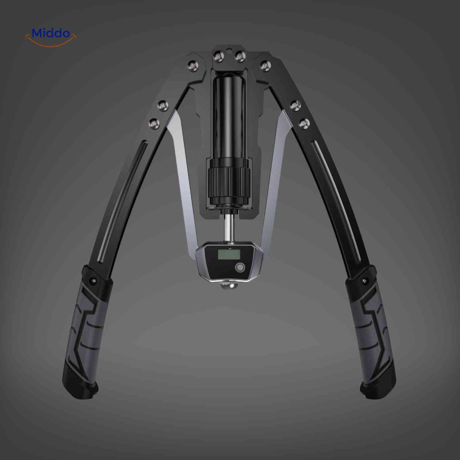 PowerFlex™ Arm Trainer | Verstelbaar (10-200kg), Sterke Grip & Thuisfitness