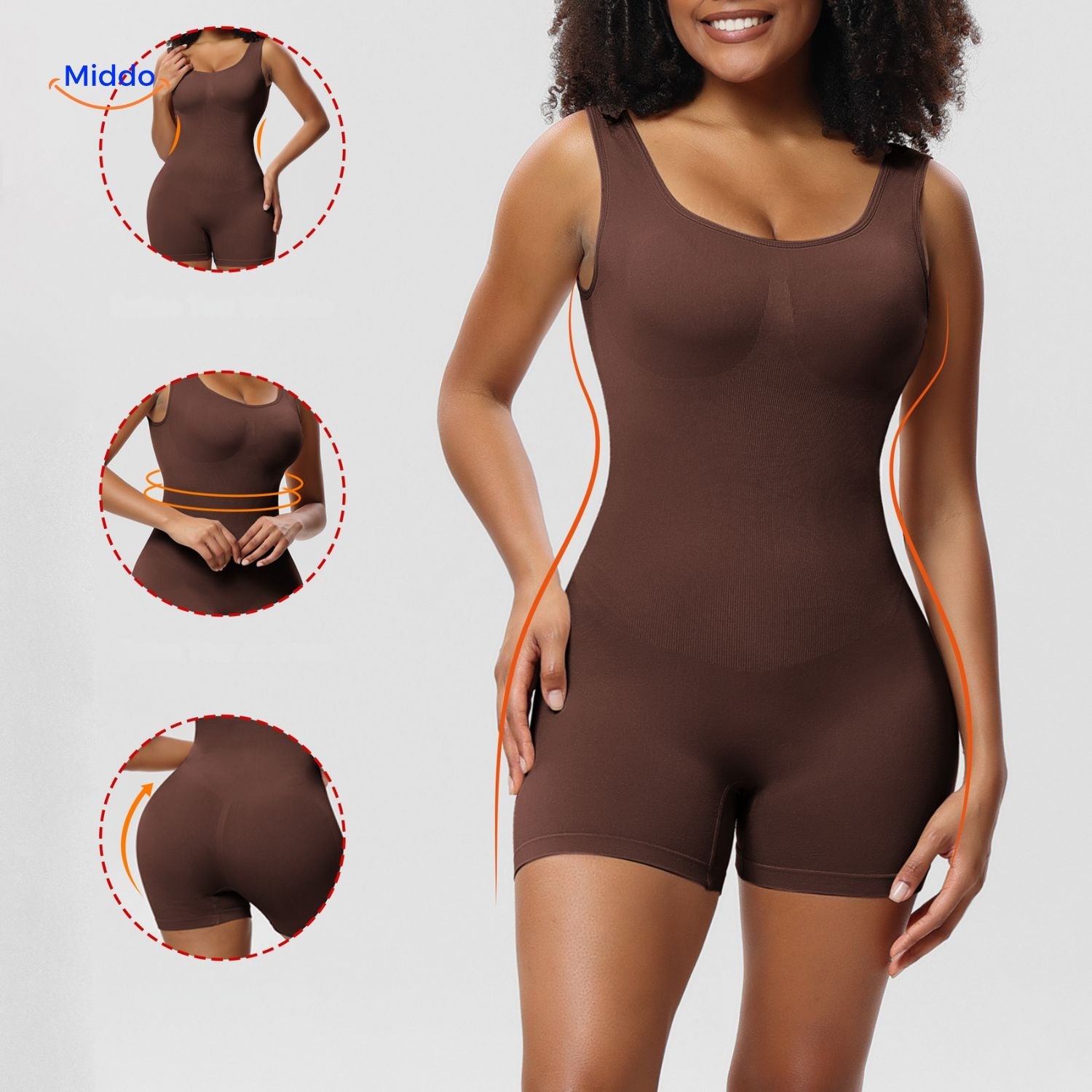ShapelyFit™ Lichaamsvormende Bodysuit | Verstevigend en Comfortabel