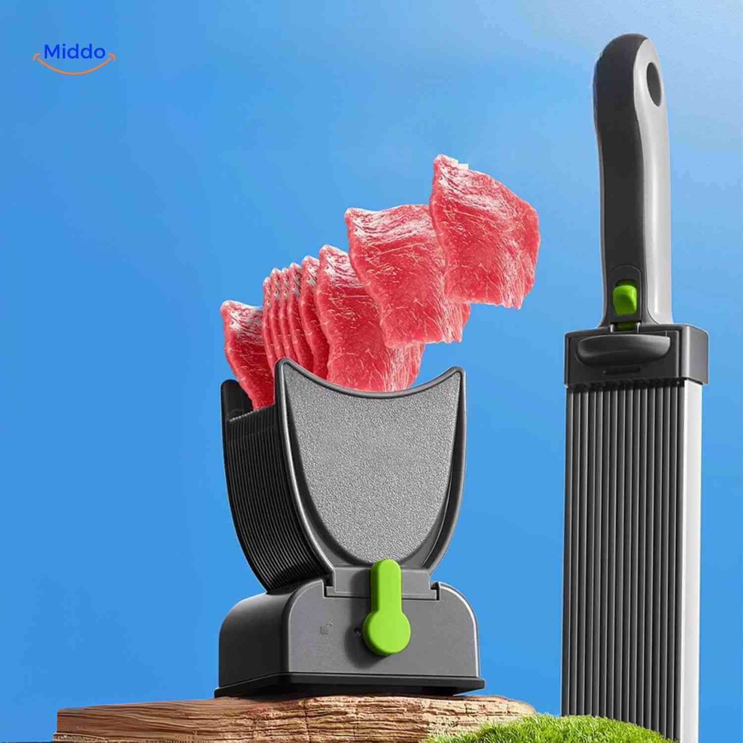 Slicora™ Vlees Snijset | Handmatig, Dunne Plakken & Multi-functie