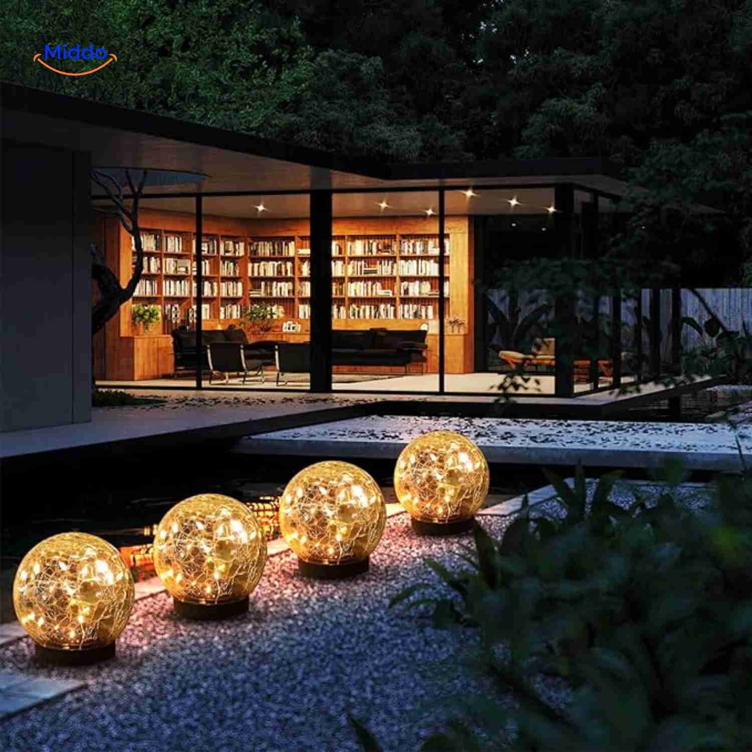 Solvion™ Lamp | Solar Verlichting, Waterdicht & Sfeervol Voor Elke Tuin