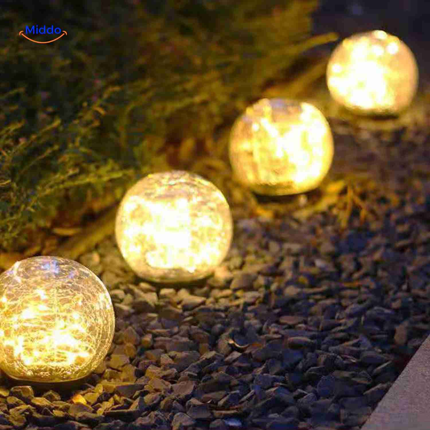 Solvion™ Lamp | Solar Verlichting, Waterdicht & Sfeervol Voor Elke Tuin