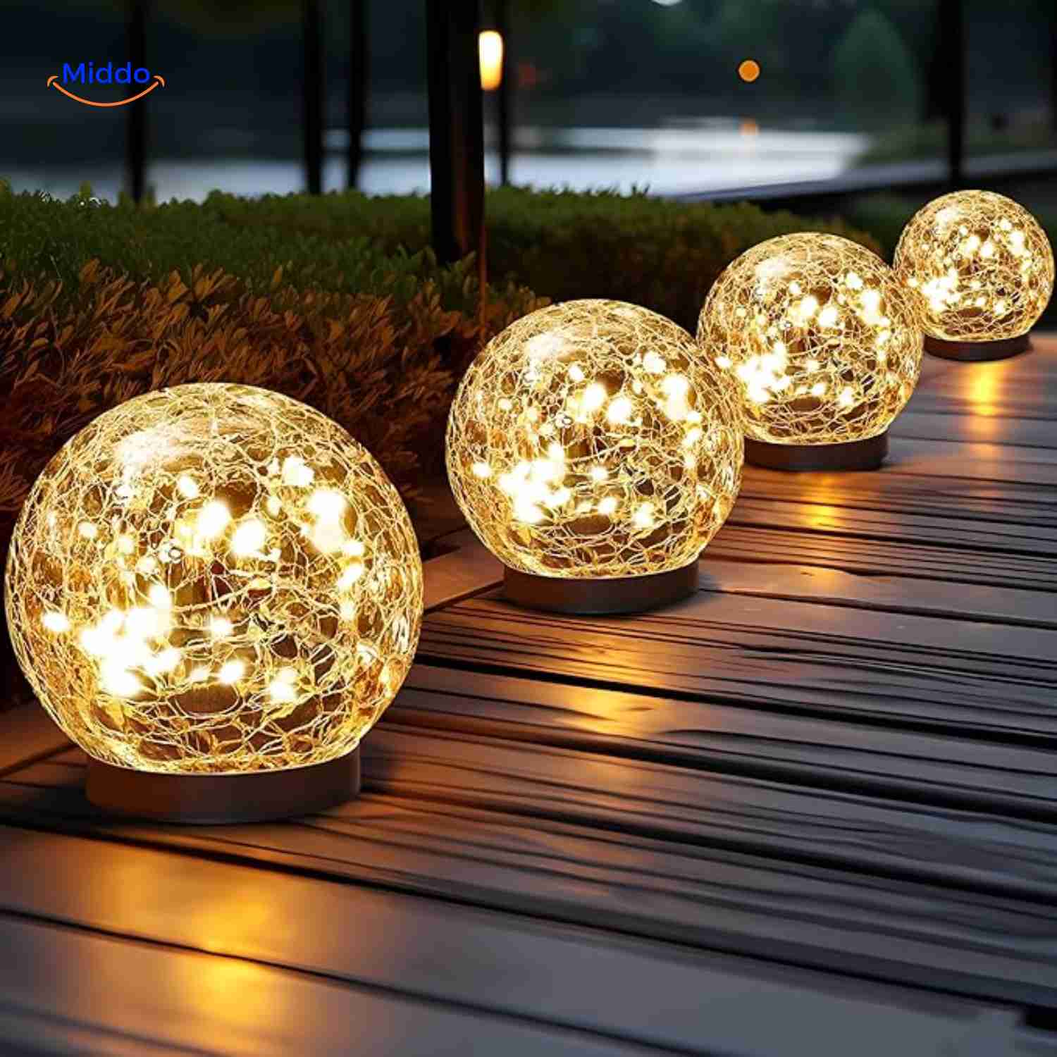Solvion™ Lamp | Solar Verlichting, Waterdicht & Sfeervol Voor Elke Tuin