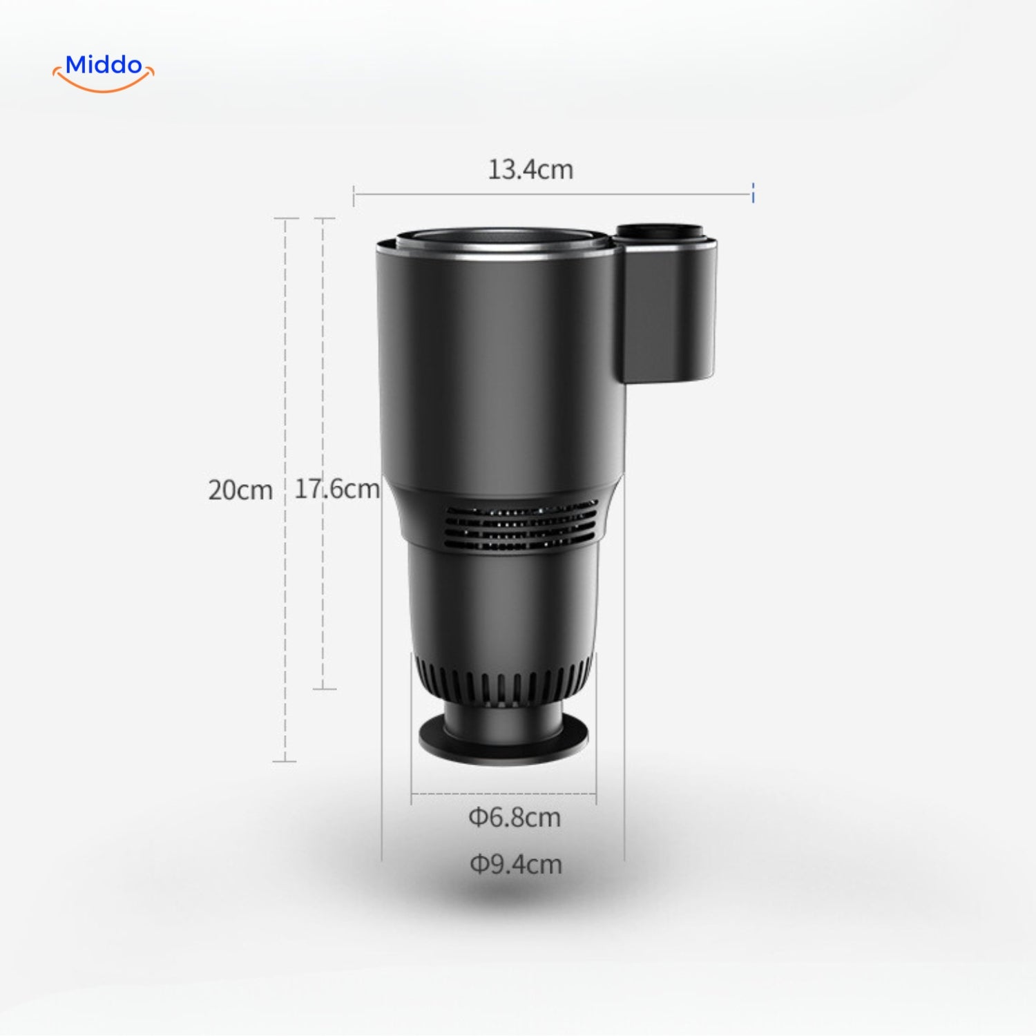 ThermaGrip™ Dual-Temperature Autobekerhouder | Houd Dranken Warm of Koel Onderweg!